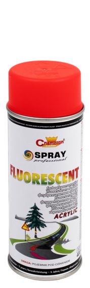 Spray Fluorescencyjny Czerwony 400 ml Champion