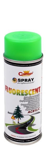 Spray Fluorescencyjny Zielony 400 ml Champion
