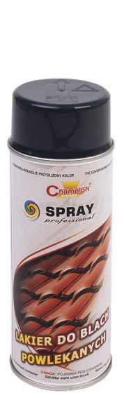 Spray Do Blach Szaro-Brązowy Ral 8019 400 ml Champion