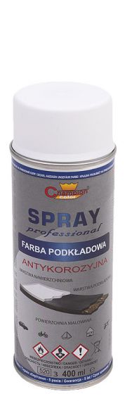 Spray Podkład Biały Ral 9003 400 ml Champion