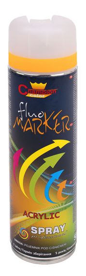 Spray Fluomarker Do Znakowania Pomarańczowy 500 ml Champion