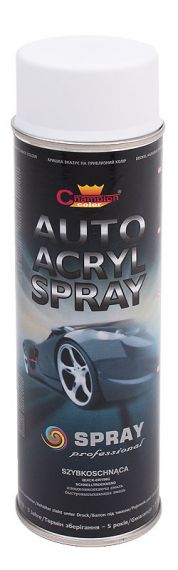 Spray Auto Acryl Biały Mat 500 ml Champion