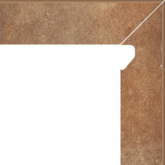 Cokół Scandiano Rosso Mat 8,1x30 Paradyż