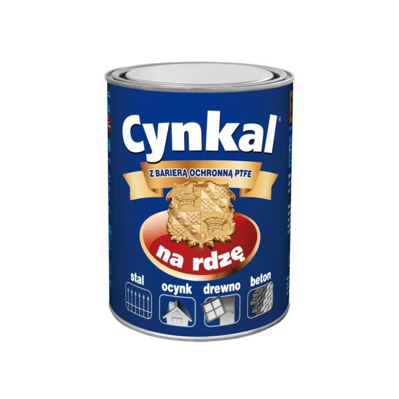 Farba Do Metalu Cynkal Szarny Grafitowy Półmat 2,5L Malexim Farba Do Metalu Cynkal Szarny Grafitowy Półmat 2,5L Malexim