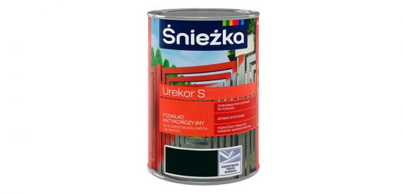 Farba Urekor S Czarny 5L Śnieżka