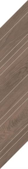 Dekor Chevron Wildland Prawy Dark Mat 14,8X88,8 Paradyż