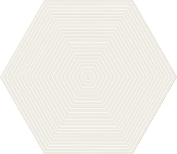 Dekor Cielo e Terra Bianco Geometry 1 MAT 22,1x19,2 Tubądzin