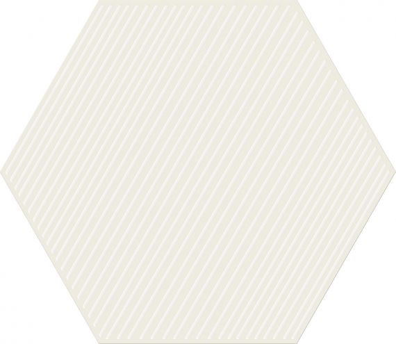Dekor Cielo e Terra Bianco Geometry 3 MAT 10 mm 22,1x19,2 Tubądzin