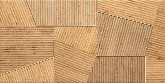 Dekor Flare Wood 30,8x60,8 Tubądzin Domino