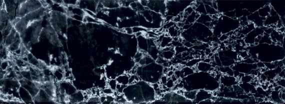 Dekor Szklany Sophisticated Black 89,8x32,8 gr. 8mm Tubądzin Zień
