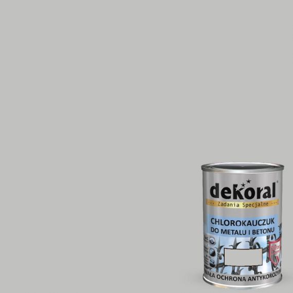 Emalia Chlorokauczukowa Strong Popielaty Średni RAL 7038 5L Dekoral