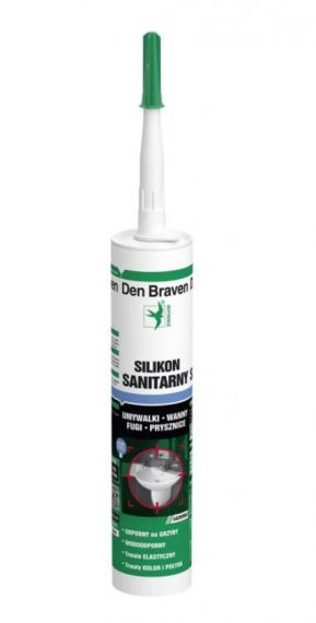 Silikon Sanitarny Biały 280 ml Bostik