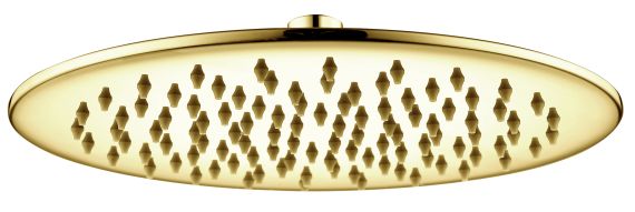 Deszczownica Okrągła Rio 250 mm Złoty Szczotkowany 04060GN Emporia