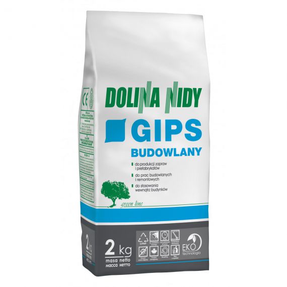 Gips Budowlany 2 kg Dolina Nidy