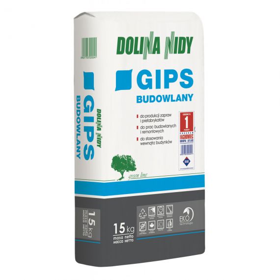 Gips Budowlany 15 kg Dolina Nidy