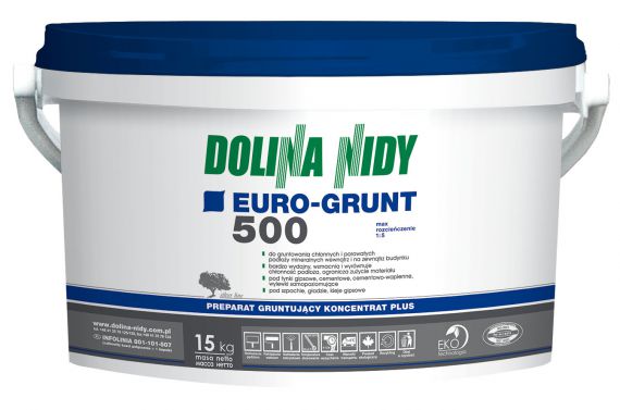 Euro Grunt 500 Żółty 15 kg Dolnia Nidy