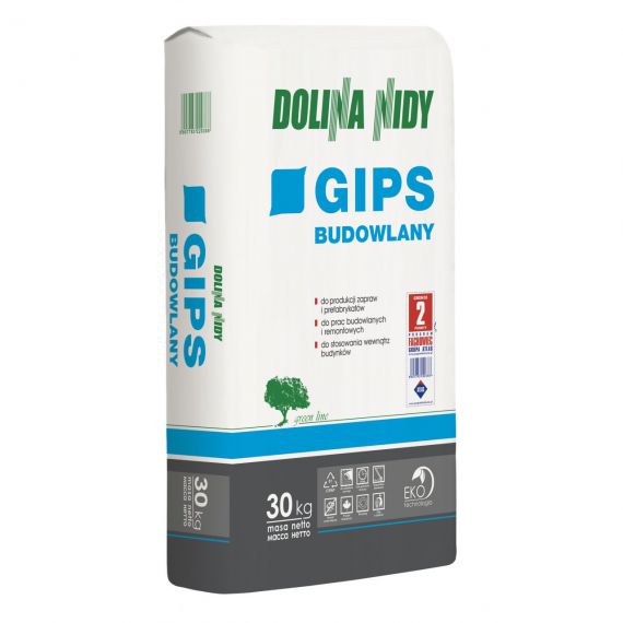 Gips Budowlany 30 kg Dolina Nidy