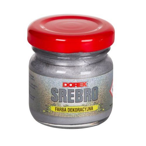 Farba Dekoracyjna Srebro 25ml Dorex