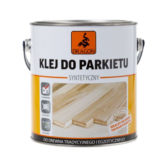 Klej Do Parkietu Syntetyczny System Klepki 5 kg Dragon
