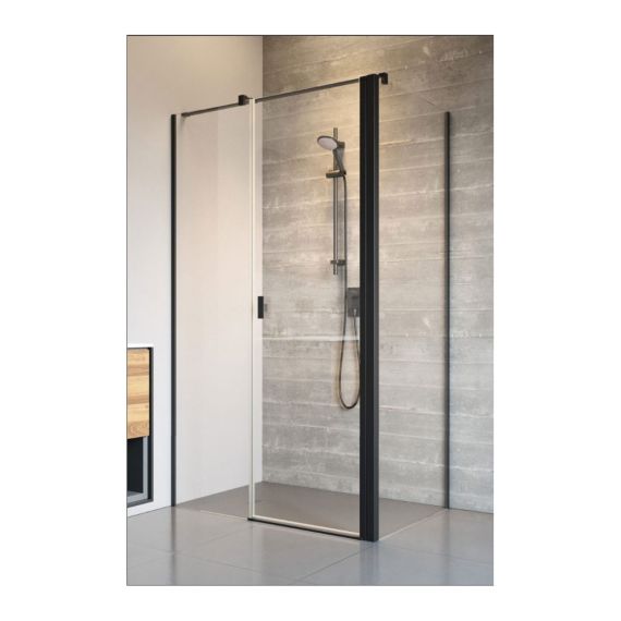 Drzwi Prysznicowe Nes 8 KDS II Czarne 120 Lewe 10087120-54-01L Radaway