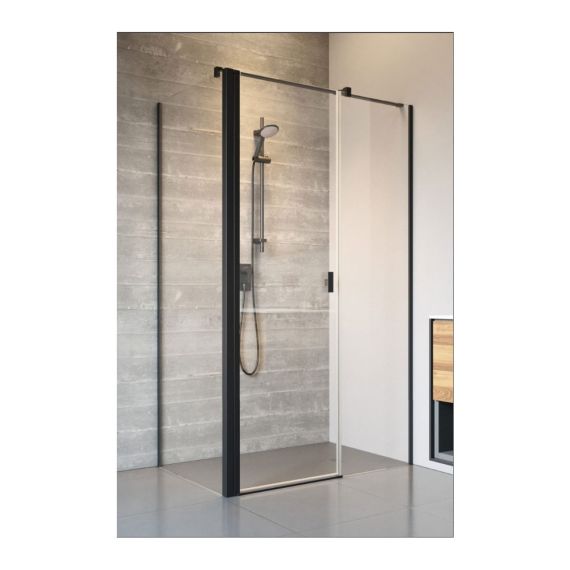 Drzwi Prysznicowe Nes 8 KDS II Czarne 120 Prawe 10087120-54-01R Radaway