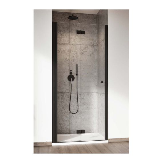 Drzwi Prysznicowe Nes DWB Czarne 70 Lewe 10029070-54-01L Radaway