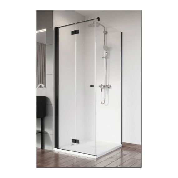 Drzwi Prysznicowe Nes KDJ B Czarne 90 Lewe 10025090-54-01L Radaway