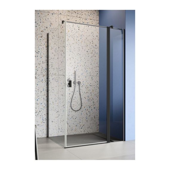 Drzwi Prysznicowe Nes KDJ II Czarne 80 Prawe 10032080-54-01R Radaway
