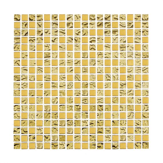 Mozaika Glass Mix Golden 15 30x30 Dunin