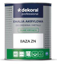 Emalia Akrylowa Baza Zn 5L Dekoral