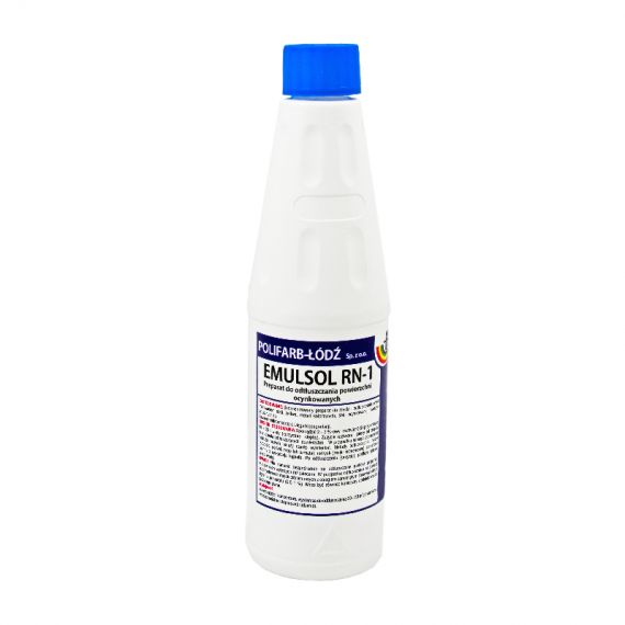 Preparat do Odtłuszczania Powierzchni Ocynkowanych Emulsol 0.5L Polifarb Łódź