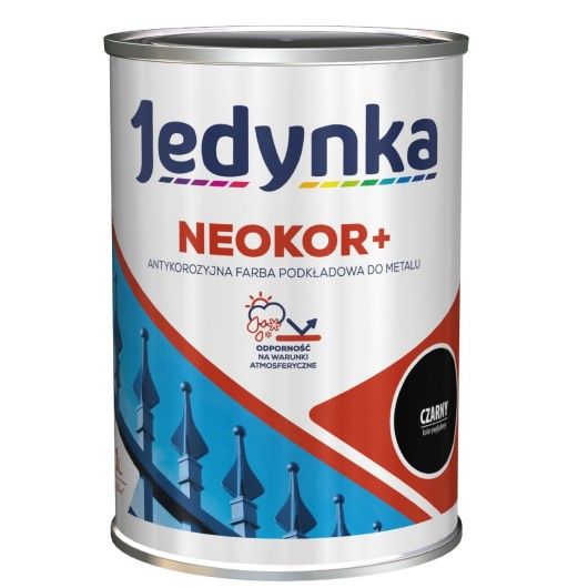 Farba Antykorozyjna Neokor Plus Aluminium 0,5l Jedynka Farba Antykorozyjna Neokor Plus Aluminium 0,5l Jedynka