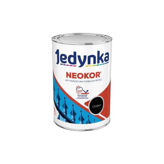 Farba Neokor Plus Czarny 1 L Jedynka-Tikkurila Farba Neokor Plus Czarny 1 L Jedynka-Tikkurila