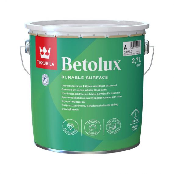 Farba do Betonu Betolux Floor Paint Baza A 2,7L Tikkurila