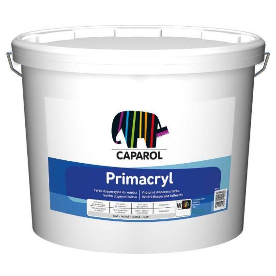 Farba Dyspersyjna Primacryl Biały 15 Kg Caparol