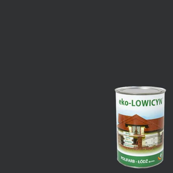 Farba Eko Lowicyn Szara Grafitowa 5L Polifarb Łódź