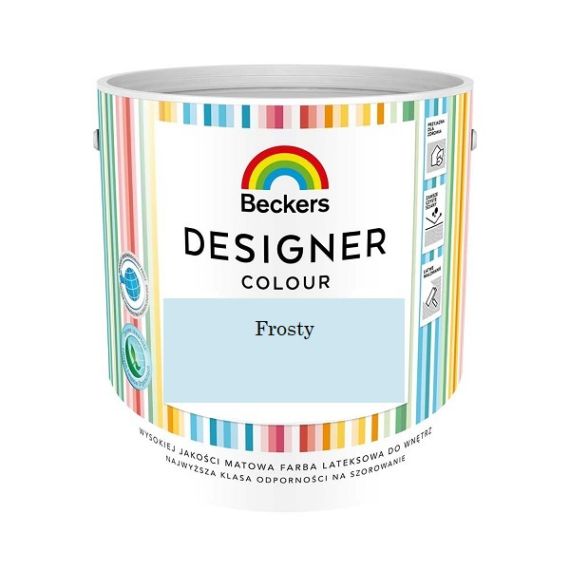 Farba Lateks Designer Colour Frosty 2,5L Beckers