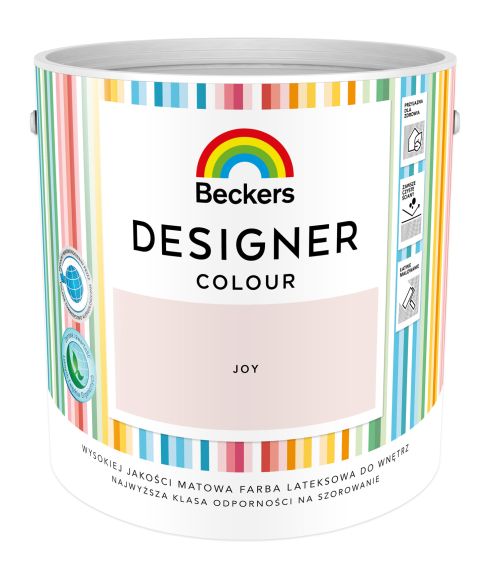 Farba Lateks Designer Colour Joy 2.5L Beckers