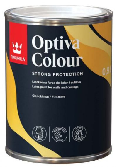 Farba Lateksowa Optiva Color Baza-AP 0,9L Tikkurila