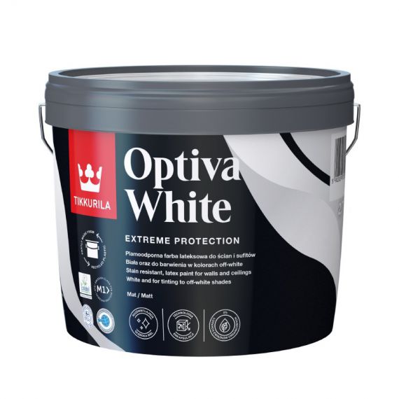 Farba Lateksowa Optiva White 2,7L Tikkurila