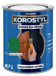 Farba Na Metal Korostyl Zielony 6002 0,7L Goldmurit Farba Na Metal Korostyl Zielony 6002 0,7L Goldmurit