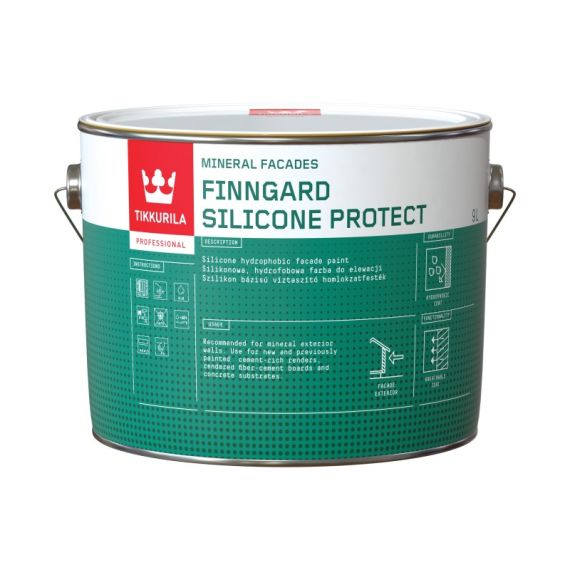 Farba Silikonowa Do Elewacji Finngard Silicone Protect AP 9L Tikkurila