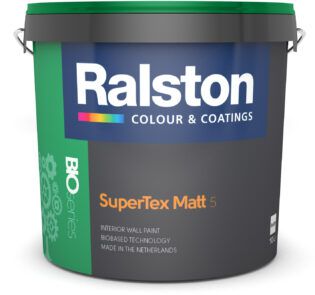 Farba SuperTex Mat BW 0.95L Ralston