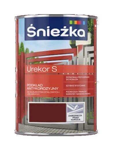 Farba Urekor S Czerwony Tlenkowy 0,8L Śnieżka Farba Urekor S Czerwony Tlenkowy 0,8L Śnieżka