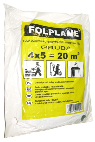 Folia-Malarska-Painter-Gruba-4x5-Marrob Folia Malarska Painter Gruba 4X5m Marrob