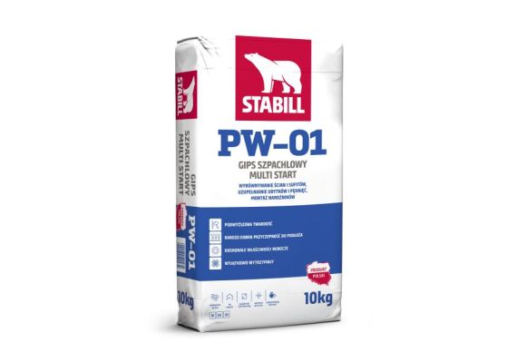 Gips Szpachlowy Multi Start Pw-01 10Kg Stabill