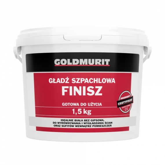 Gładź Szpachlowa 1,5kg Goldmurit Finish