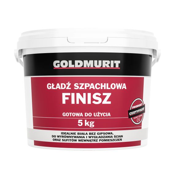 Gładź Szpachlowa 5kg Goldmurit Finish