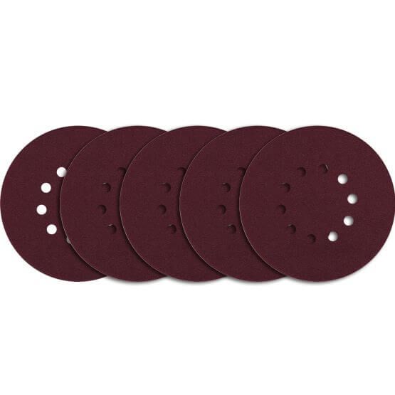 Krążek Ścierny Na Rzep 10 Otw. P120 (225 mm) 5 Szt. Goldmurit