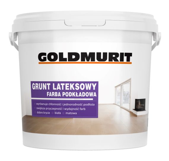 Grunt Lateksowy Farba Podkładowa 5L Goldmurit Grunt Lateksowy Farba Podkładowa 5L Goldmurit